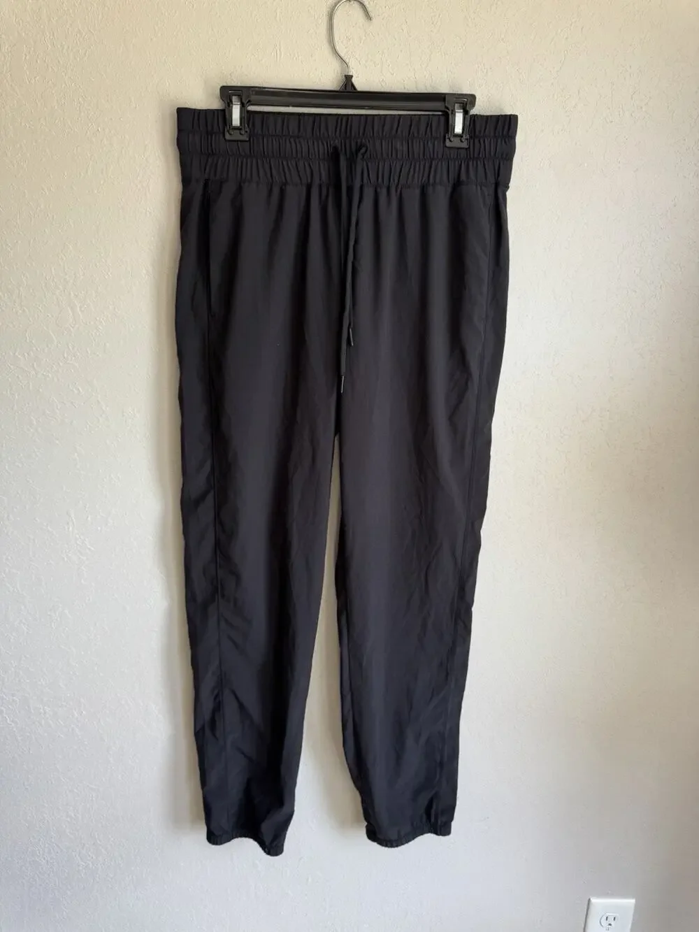 By Zella Black Jogger Track Pant Womens 10 Athletic Athleisure Casual Staple